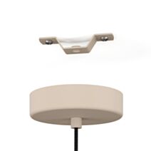 Suspension Valdiola Ø36 cm E27 40W acier beige - EGLO