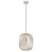 Suspension Romazzina Ø32,5 cm E27 40W acier beige - EGLO