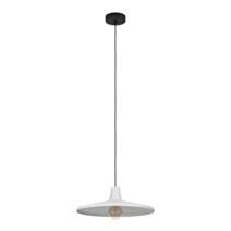 Suspension Miniere Ø42 cm E27 40W acier blanc - EGLO