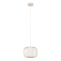 Suspension Terrarosa Ø28,5 cm E27 40W acier beige - EGLO