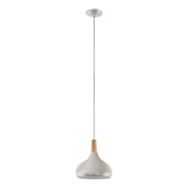 Suspension Sabinar Ø280 mm argent/brun - EGLO