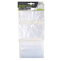 Lot de 100 sachets plastiques refermables 3 tailles - UNCLE BILLS