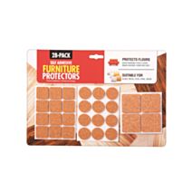 Protection pieds de meuble 28 pièces - UBL