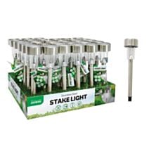 Piquet solaire acier inoxydable 36cm inox - UNCLE BILLS