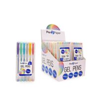 Lot de 6 crayons à gel de couleur - UBL