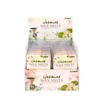 Lot de 6 cires odorantes senteur jasmin - UBL