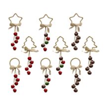 Suspension de 5 cloches de noix vintage - UBL