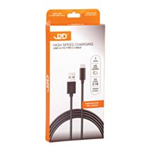 Câble J2D USB 2.0 vers type C 1m - UBL