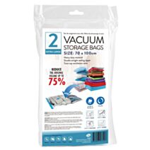 Lot de 2 sacs de rangement sous vide 70x100cm transparent - UNCLE BILLS