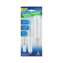 Lot de 3 brosses de nettoyage pour bouteilles - UNCLE BILLS