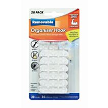 Lot de 20 pinces miniatures amovibles transparentes - UNCLE BILLS