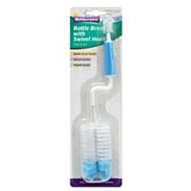 Brosse à bouteille avec manche pivotant blanc - UNCLE BILLS