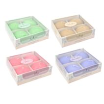 Lot de 4 bougies flottantes parfumées 30g 4 parfums assortis - UNCLE BILLS