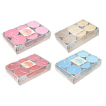 Lot de 12 bougies chauffe-plat parfumées 12g 4 parfums assortis - UNCLE BILLS