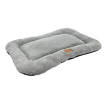 Tapis polaire pour animal avec rebords 90x56x7cm gris - UNCLE BILLS