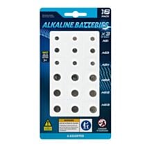Piles bouton alcalines x18 - UNCLE BILLS