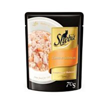 Aliment humide chat adulte Thon & Saumon 70 g - SHEBA®