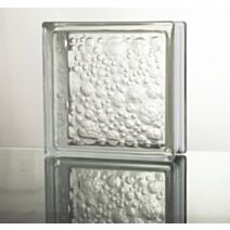 Brique Verre crystal 19x19x8cm transparent - JUNGHUA