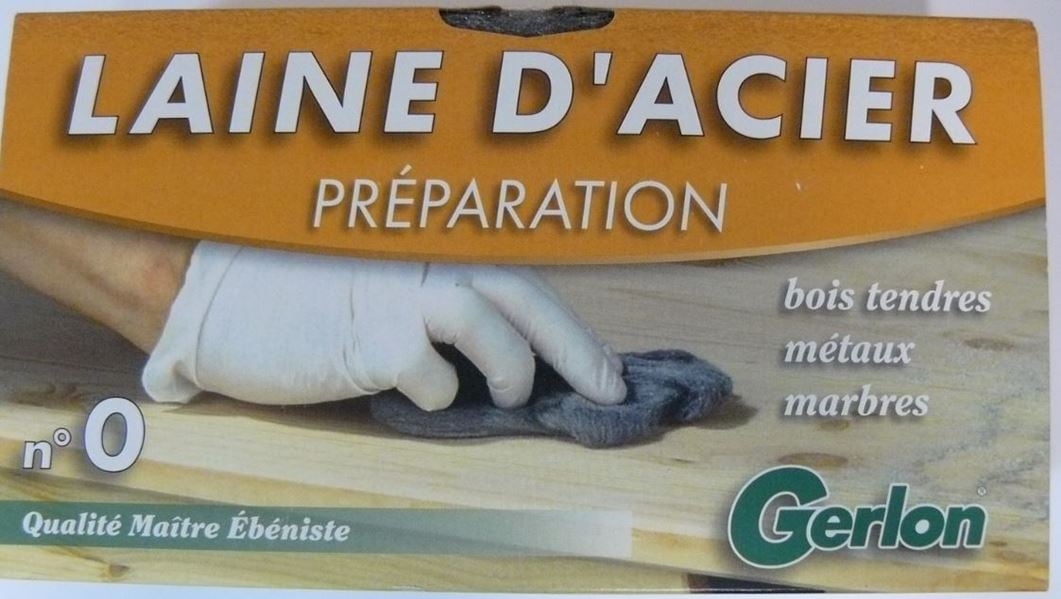 laine d'acier n°0 200gr - GERLON