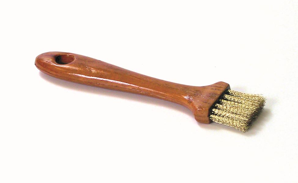 pinceau brosse acier laitonné - GERLON