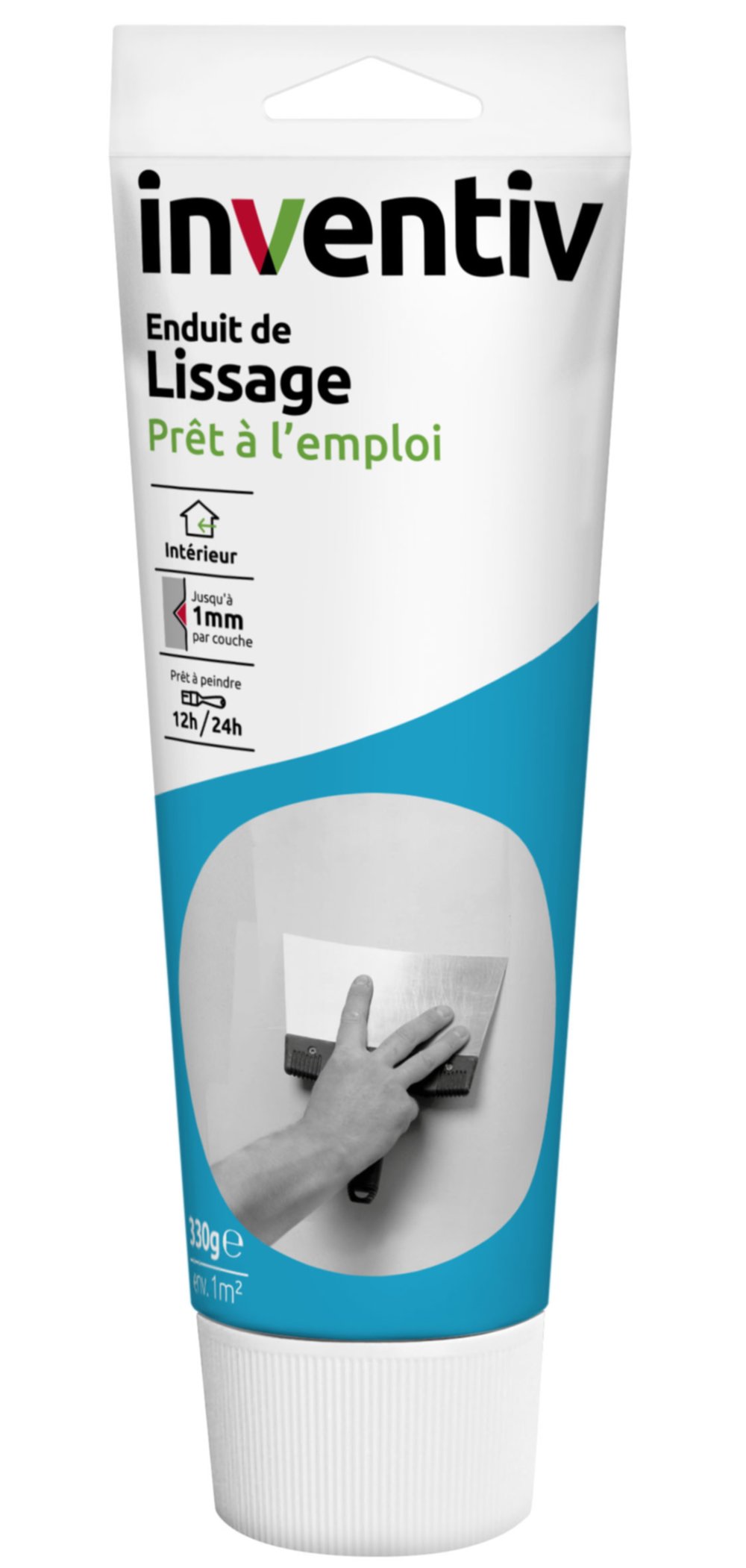 Enduit de lissage tube 330gr - INVENTIV