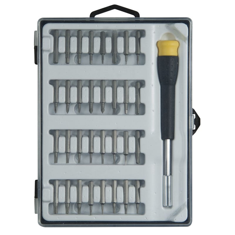 Tournevis micro embouts, jeu de 35 pcs - STANLEY