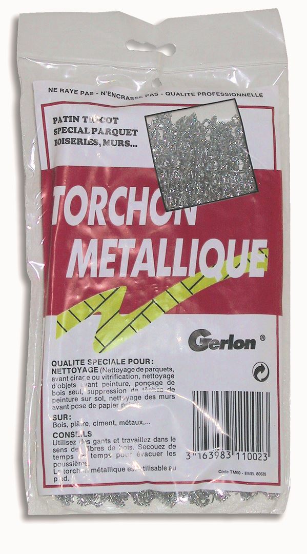 Torchon métallique abrasif pour ponçage - GERLON