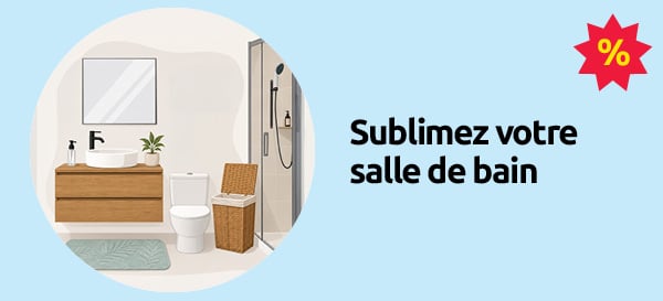 Retrouvez toutes nos promotions actuelles sur l univers salle de bain pour sublimer votre interieur