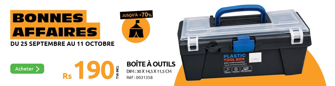 promotion bonnes affaires boite a outils a cent quatre vingt dix roupies bonnes affaires boite a outils a cent quatre vingt dix roupies