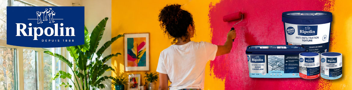 Retrouvez toutes les peintures de la marque RIPOLIN pour un interieur elegant et modernes Retrouvez toutes les peintures de la marque RIPOLIN pour un interieur elegant et modernes